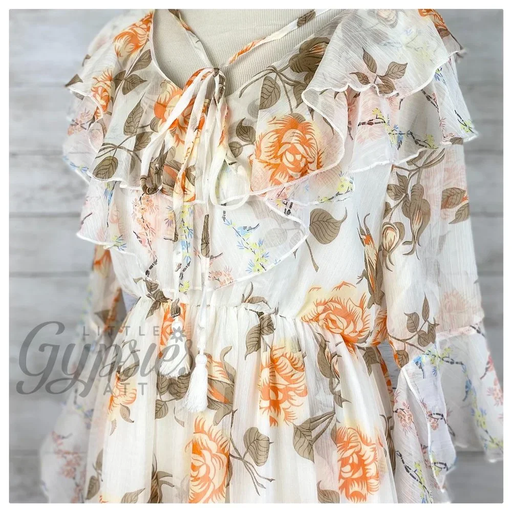 POL Fairy Garden Farmhouse Mini Dress - Picture 4 of 16